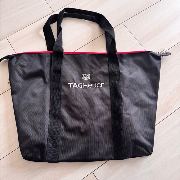 TAG Heuer Black Tote Bag Duffel Bags